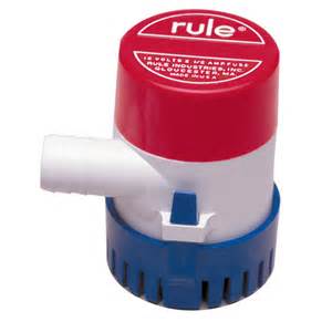 Rule 25DA Bilge Pump 500 GPH 12 Volt 25728